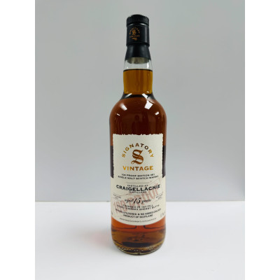 Craigellachie 15 Year Old 2011 1st Fill Pedro Ximénez Sherry Butts Finish Signatory Vintage 100 Proof Edition #81 Speyside Single Malt Scotch Whisky 70cl 57.1%
